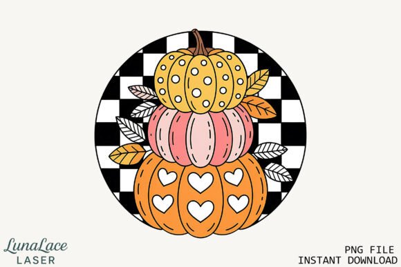 Download Stacked Pumpkins PNG for Fall Decor - Fall Collection