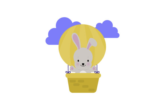 Download Cute Rabbit Cartoon Illustration - Rabbit Collection