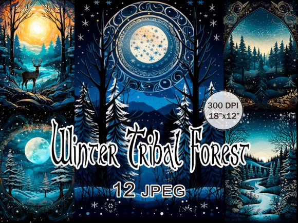 Download Tribal Woods Mystical JPEG Clipart - Woods Collection