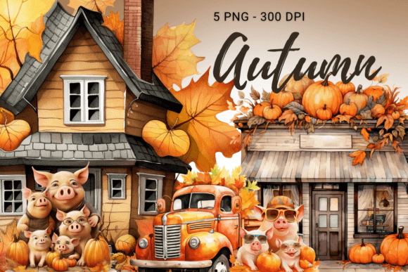 Download Fall Autumn Watercolor Clipart - Fall Collection